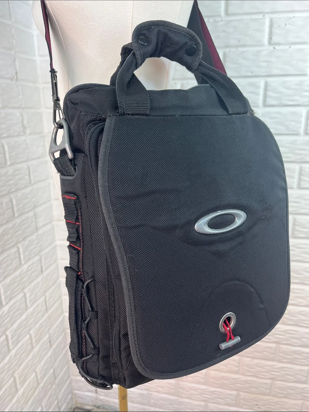 OAKLEY BUNDLE LAPTOP AND GLASS CASE Tactical Field Gear Messenger Bag Vintage